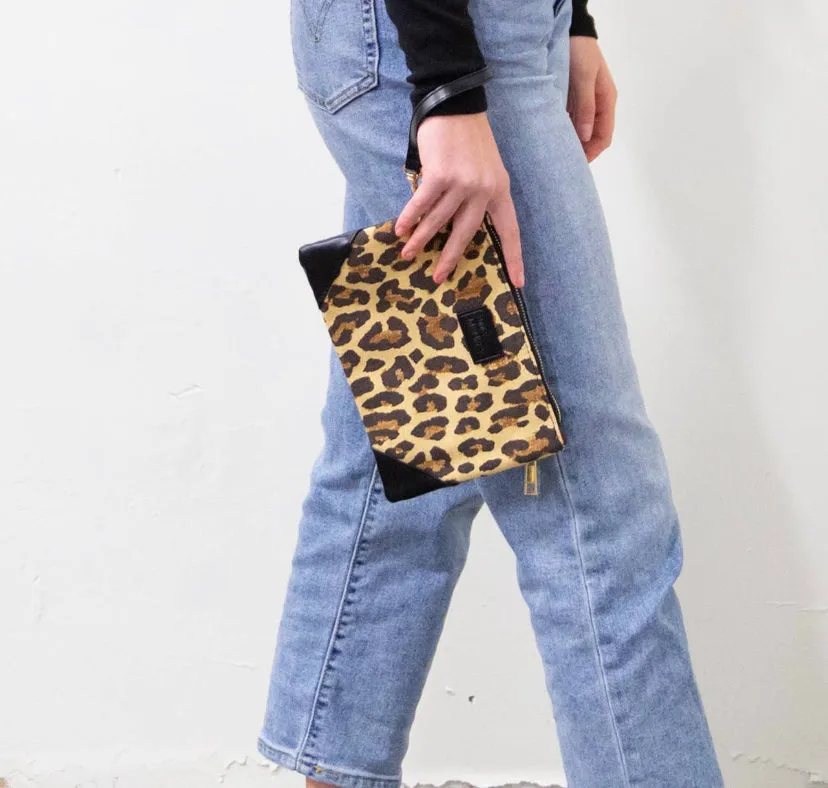Funky Monkey Zipper Wristlet