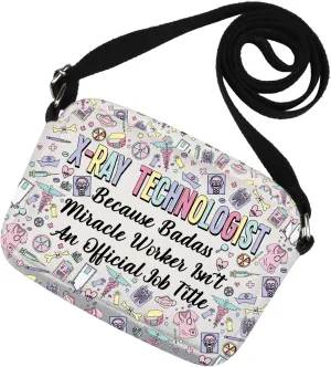Funny X-Ray Technologist Gift Xray Tech Crossbody Bag for Radiology Tech Rad Tech Gift