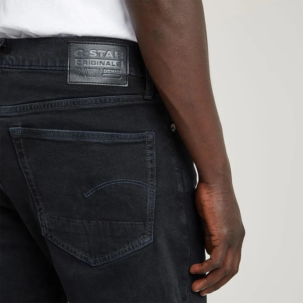 G-Star Raw Men's 3301 Tapered Fit Jean In Nippon Stretch Denim