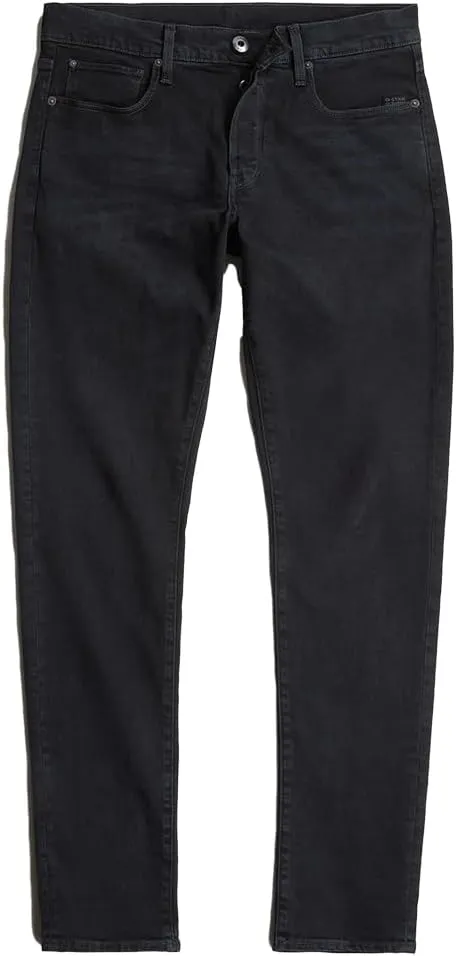 G-Star Raw Men's 3301 Tapered Fit Jean In Nippon Stretch Denim