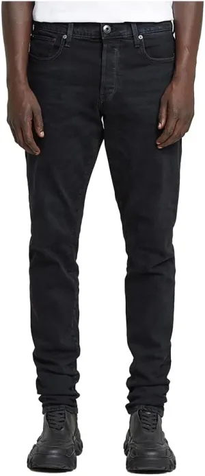 G-Star Raw Men's 3301 Tapered Fit Jean In Nippon Stretch Denim
