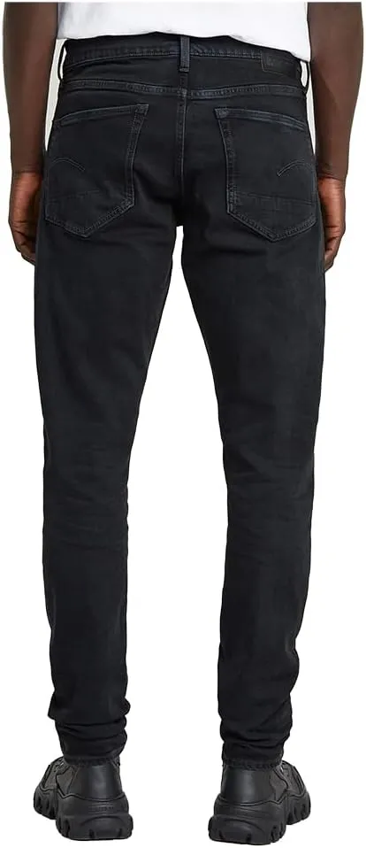 G-Star Raw Men's 3301 Tapered Fit Jean In Nippon Stretch Denim