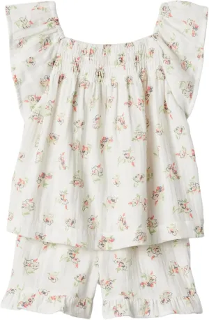 GAP baby-girls Gauze Ruffle Set