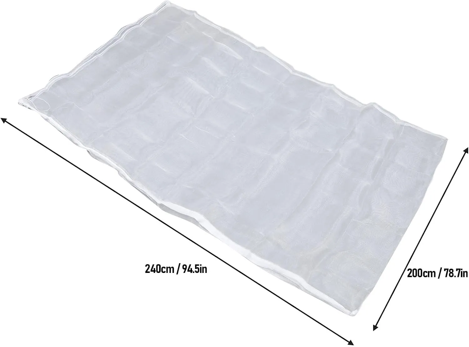 Garden Plant Network Pocket, Garden Plant Network Bag with Cord Strain Cover Blueberries Protective Network for Tomato Fruits, Blueberry Bushes, (120 * 180cm) (200 * 240cm)