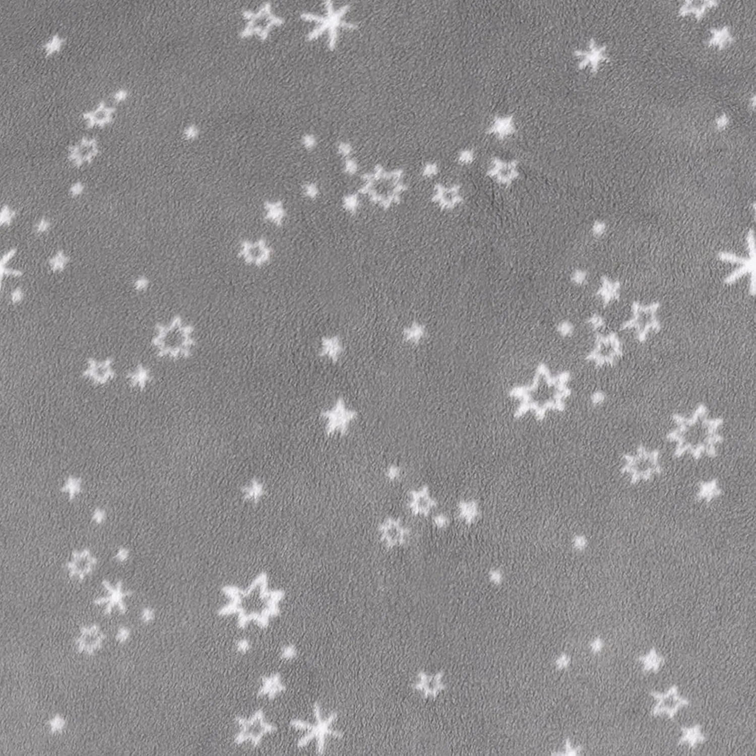Gerber Baby Unisex Fleece Wearable Blanket, Grey Stars, 0-6 Months