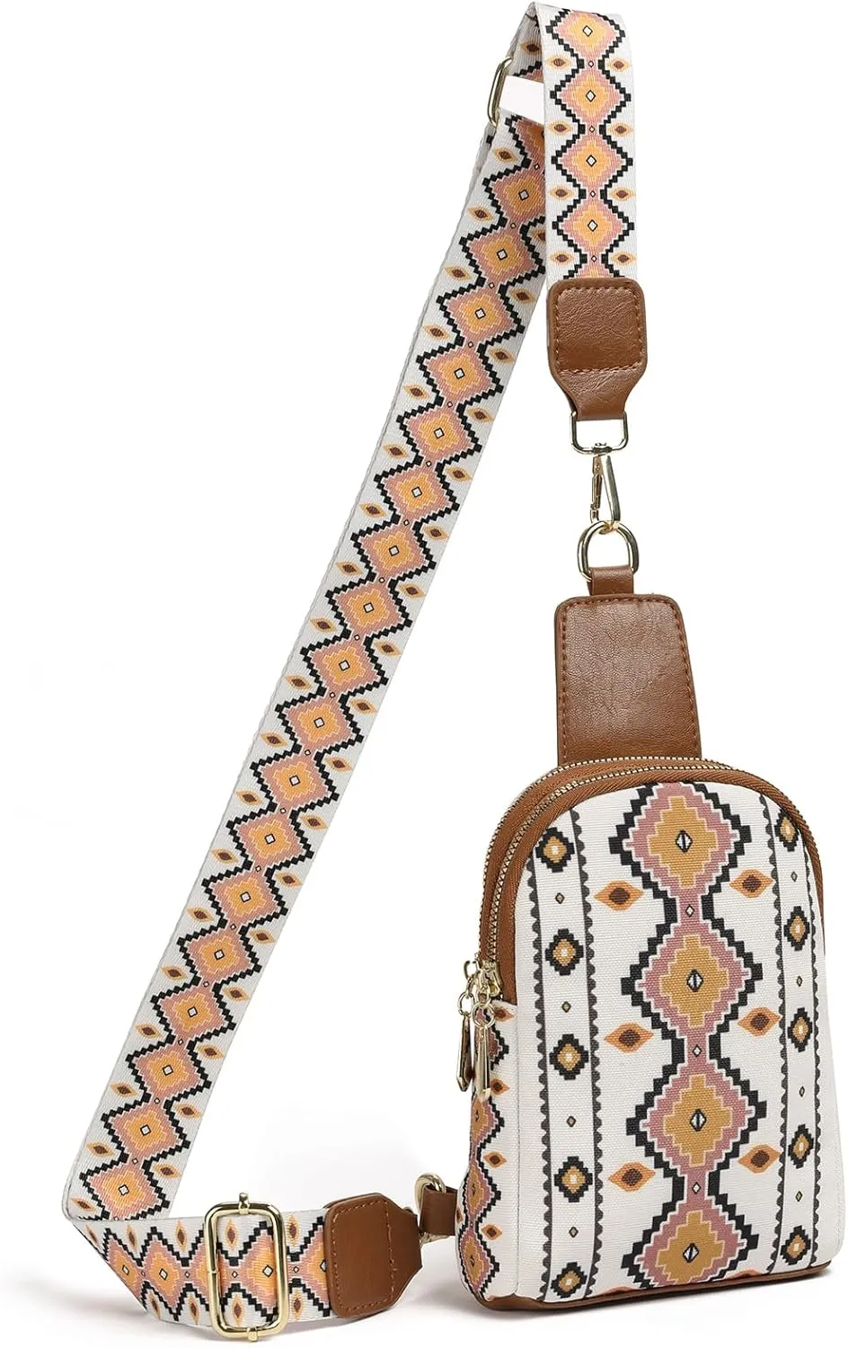 GOIACII Shoulder Bag Women Leather Sling Crossbody Bag