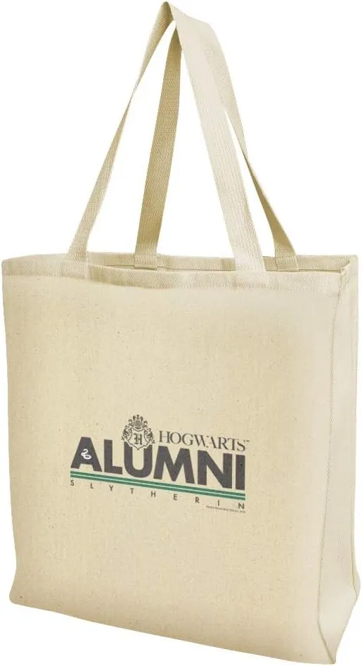 GRAPHICS & MORE Harry Potter Slytherin Alumni Grocery Travel Reusable Tote Bag