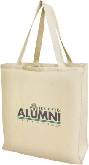 GRAPHICS & MORE Harry Potter Slytherin Alumni Grocery Travel Reusable Tote Bag