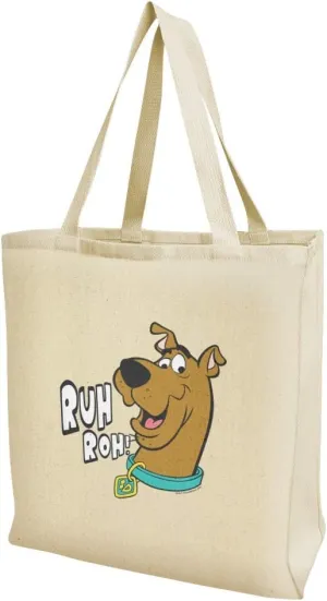 GRAPHICS & MORE Scooby-Doo Ruh Roh Grocery Travel Reusable Tote Bag