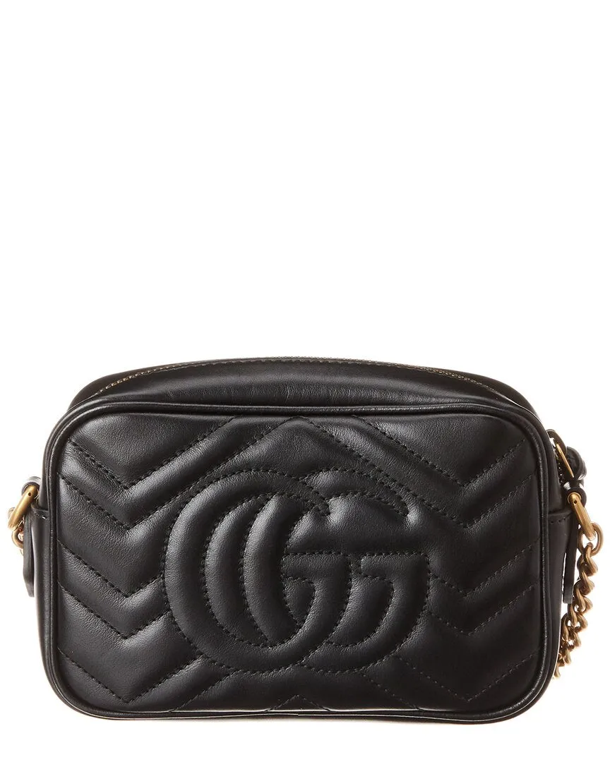 Gucci GG Marmont Mini Matelasse Leather Crossbody