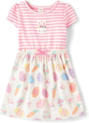 Gymboree Girls and Toddler Short Sleeve Fit and Flare Dresses