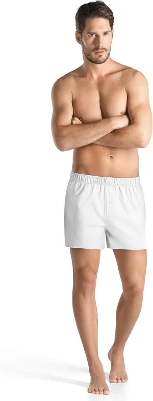 Hanro Men's Fancy Woven Boxer