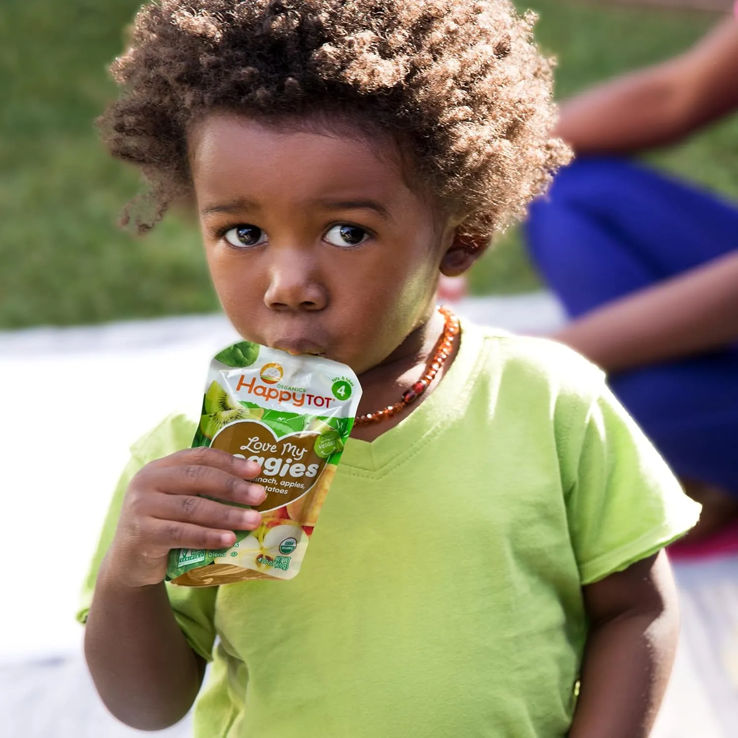 Happy Tot Organics Stage 4 Baby Food Pouches, Gluten Free, Vegan Snack, Love My Veggies, Fruit & Veggie Puree, Variety Pack, 4.22 Ounce (Pack of 16), Amazon Exclusive
