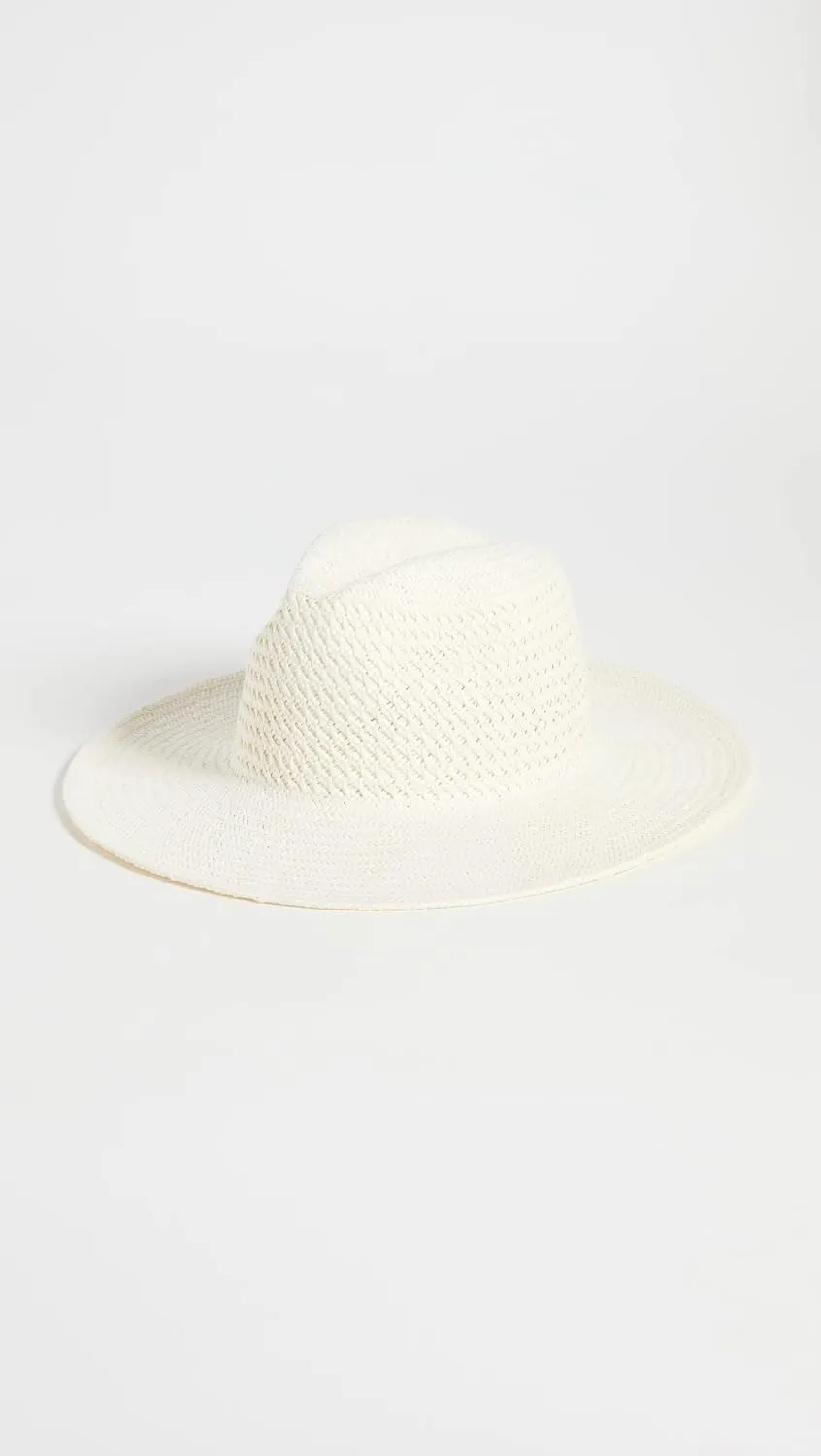 Hat Attack Women's Vented Luxe Packable Straw Hat