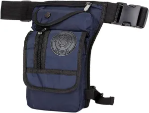 Hebetag Nylon Drop Leg Bag Hiking Waist Pack for Men Women Tactical Motorcycle Bike Cycling Riding Travel Outdoor Sports Fanny Pouch
