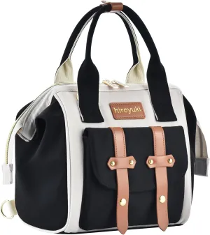 Hiroyuki Small Crossbody Diaper Backpack, Cute Waterproof Baby Diaper Bag, Stylish Mommy Bag