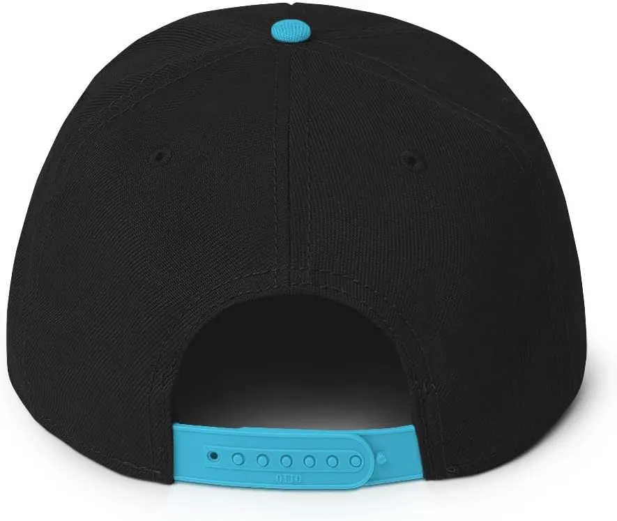Hogue WS LLC Firefighters for Harris Hat (Embroidered Wool Blend Snapback Cap) Fire Fighters for Kamala Harris Hat