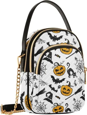 Holiday Festive Cell Phone Purse Crossbody Handbag Durable Shoulder Bag Travel Pouch