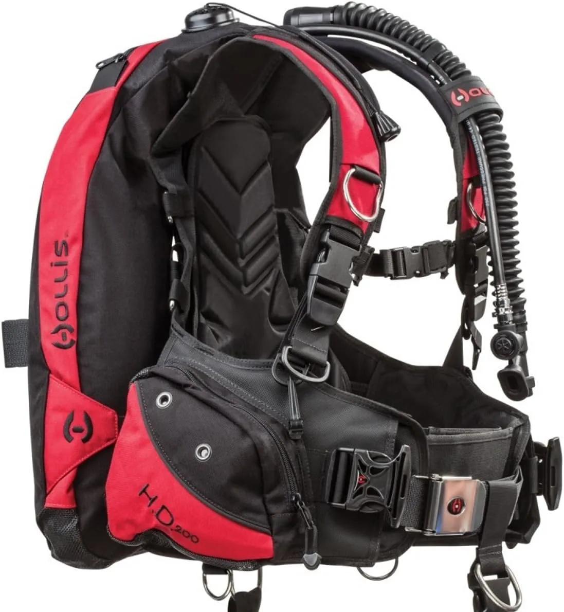 Hollis HD200 BC/BCD Weight Integrated Scuba Diving Buoyancy Compensator (X-La...