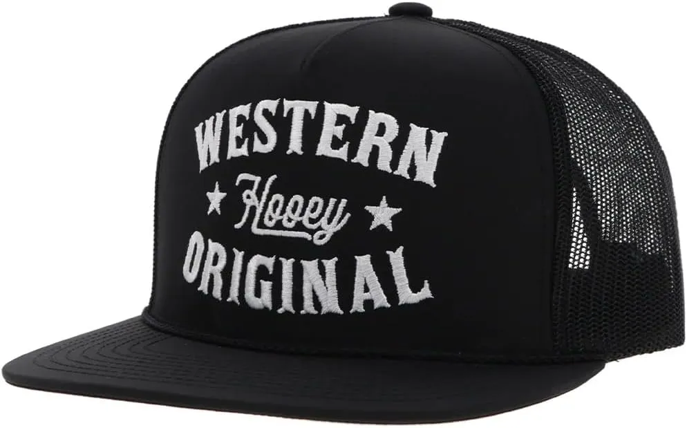 HOOEY Men's Knock Out Adjustable Snapback Mesh Back Hat