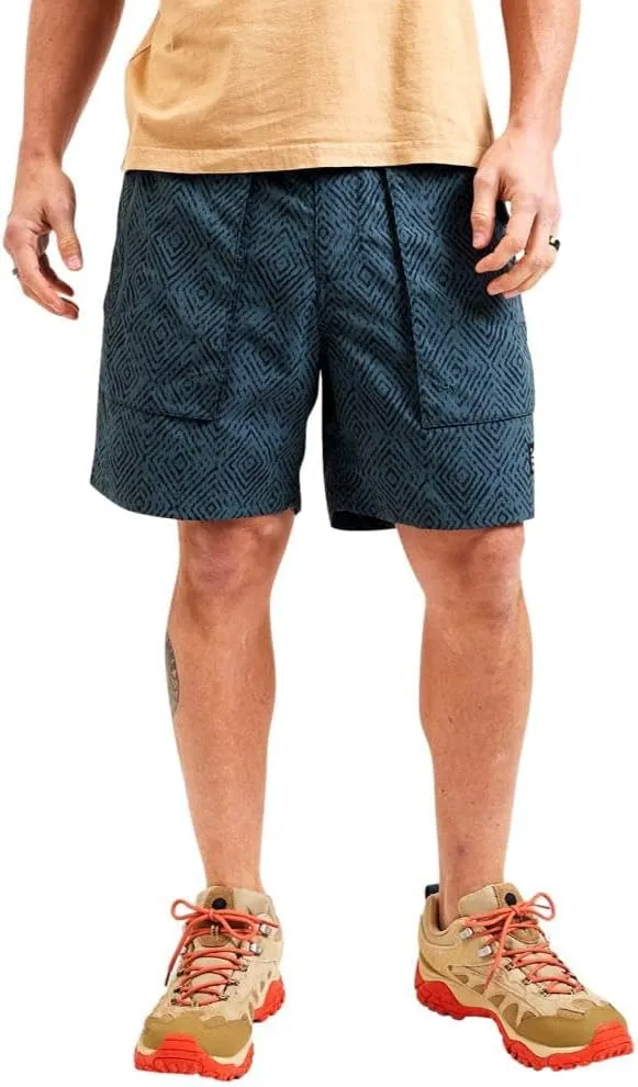 Howler Brothers Men's Pedernales Packable Shorts, Soundwaves/Petrol