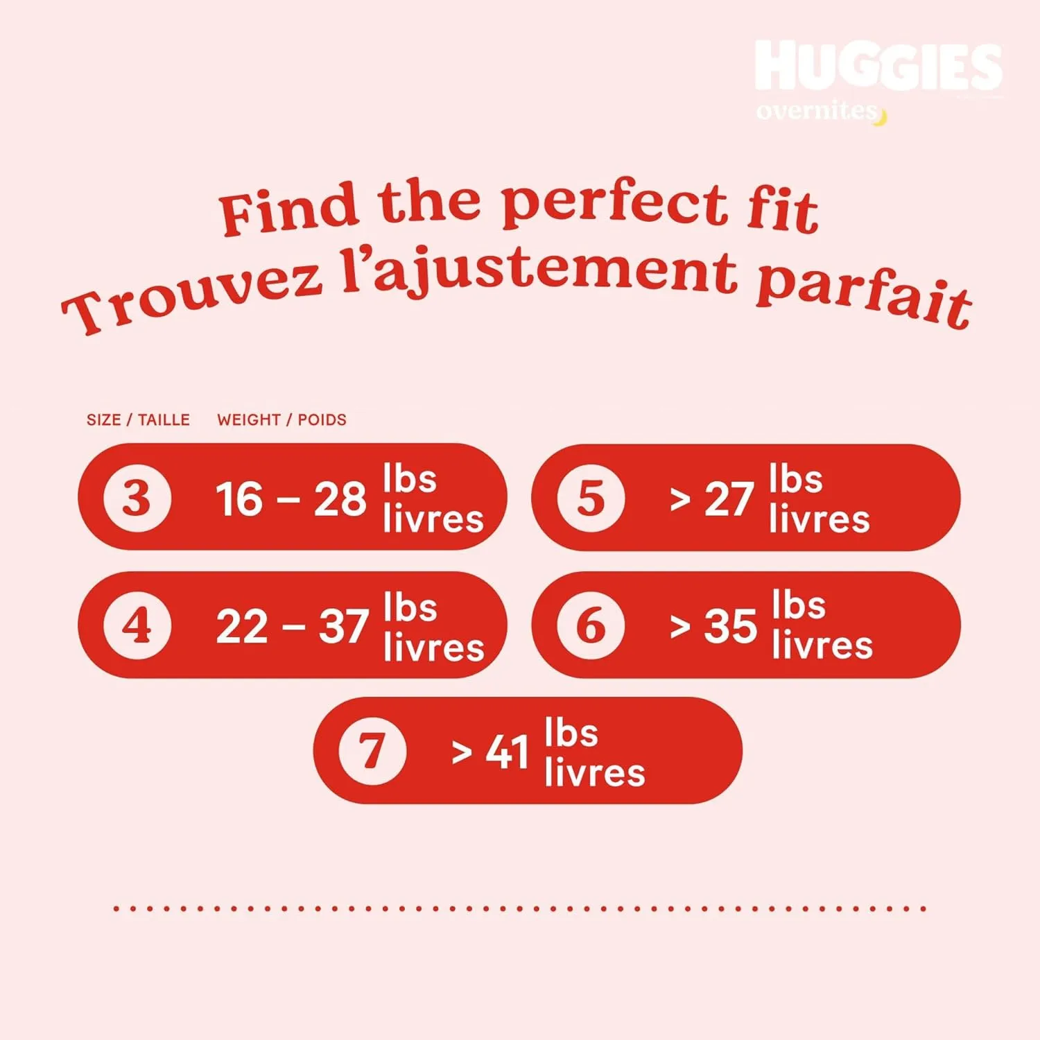 HUGGIES Nighttime Baby Diapers Overnites, White, Size 3 , 24 Count