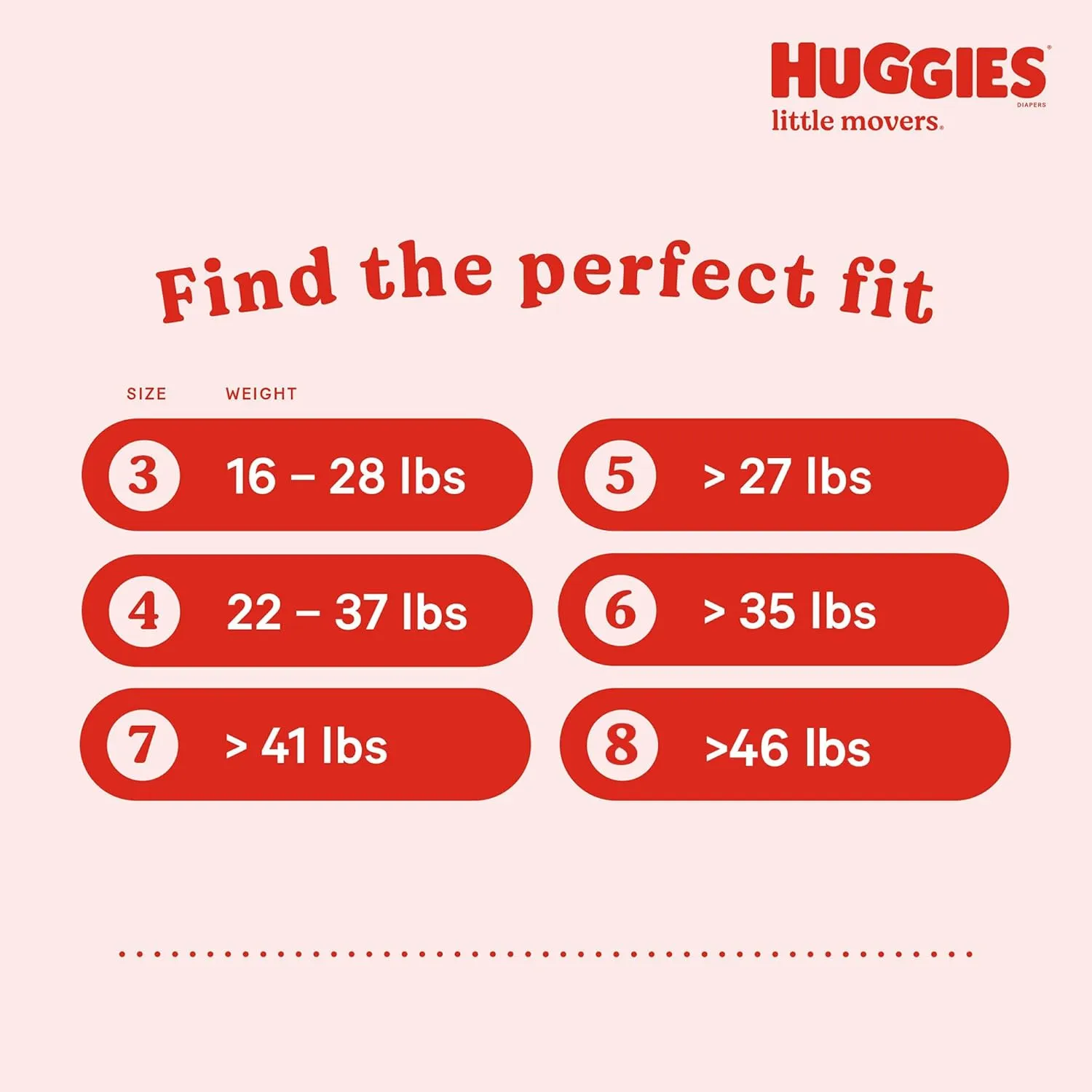 Huggies Size 8 Diapers, Little Movers Baby Diapers, Size 8 (46  lbs), 76 Count, Packaging May Vary
