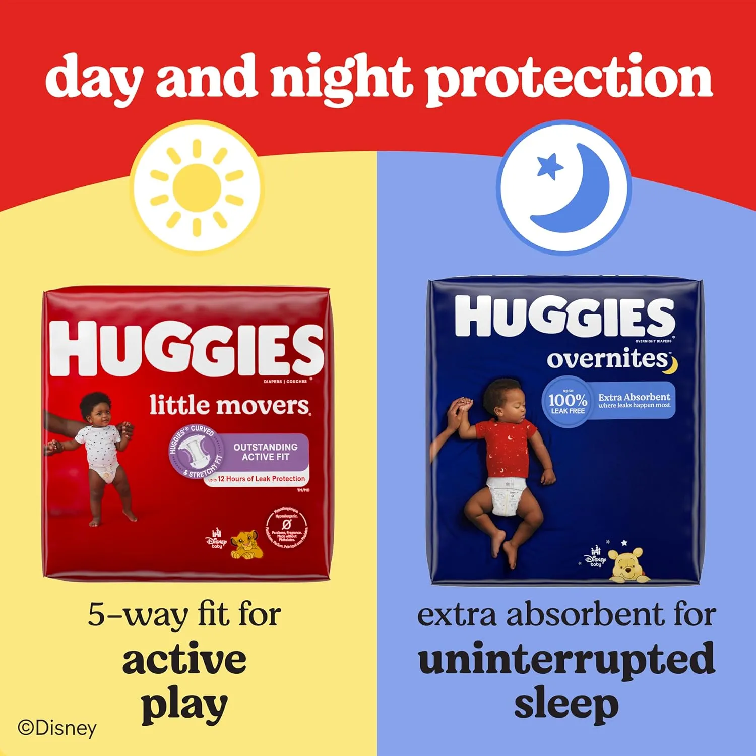 Huggies Size 8 Diapers, Little Movers Baby Diapers, Size 8 (46  lbs), 76 Count, Packaging May Vary