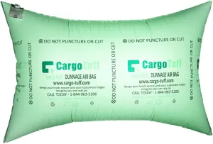 IDL Packaging 48" x 72" Dunnage Airbags, Woven Polypropylene (Full Pallet - 400 bags) - Fill The Void in Trucks and Intermodal Shipments, Reusable - Load Securement Airbags for Container Stuffing