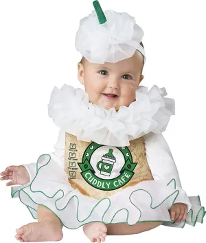InCharacter Baby Girls' Cuddly Cappuccino