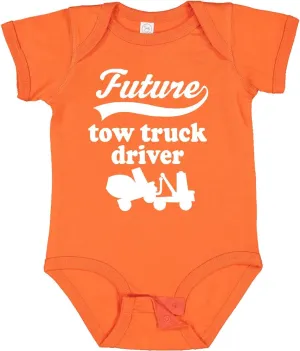 inktastic Future Tow Truck Driver Childs Gift Baby Bodysuit