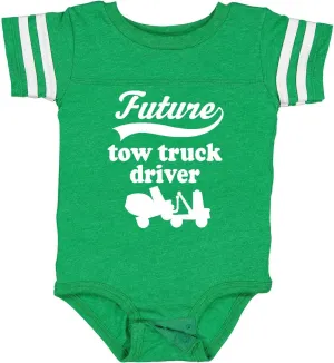 inktastic Future Tow Truck Driver Childs Gift Baby Bodysuit