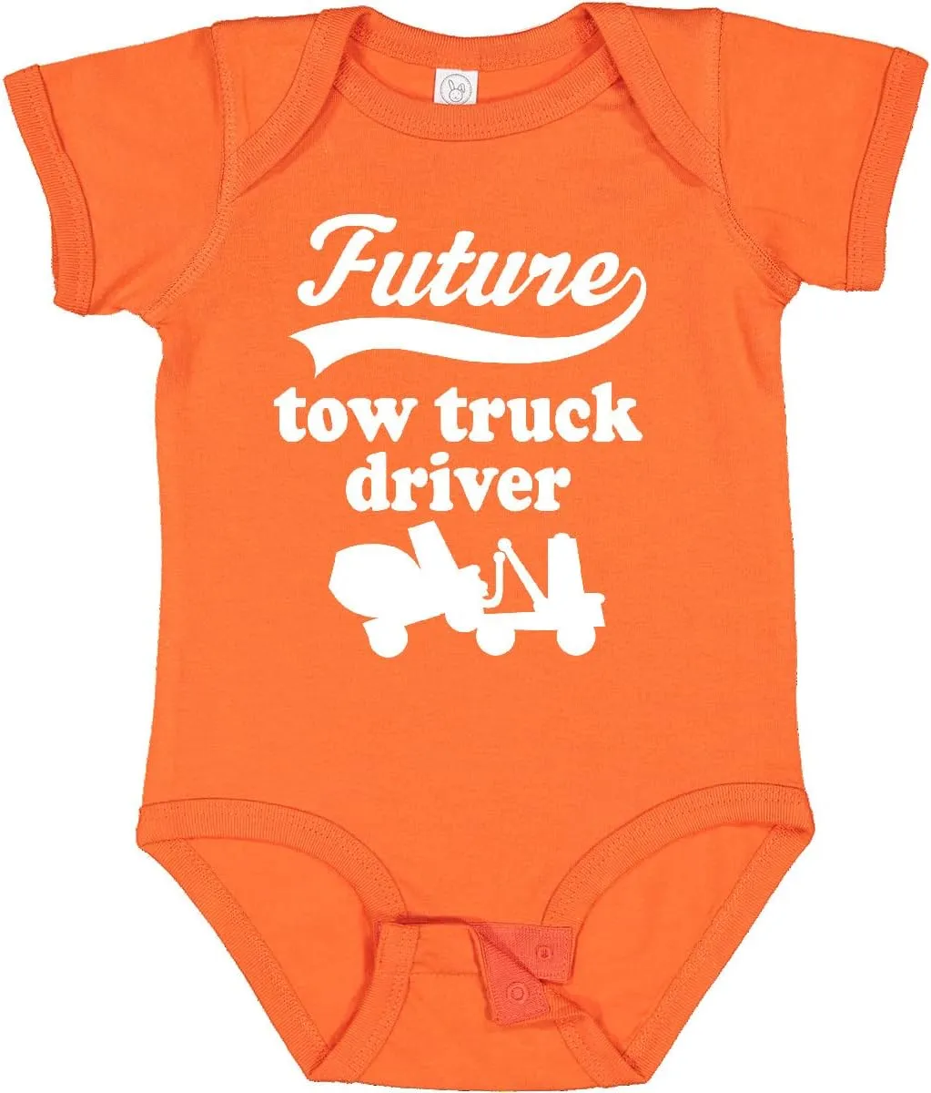 inktastic Future Tow Truck Driver Childs Gift Baby Bodysuit