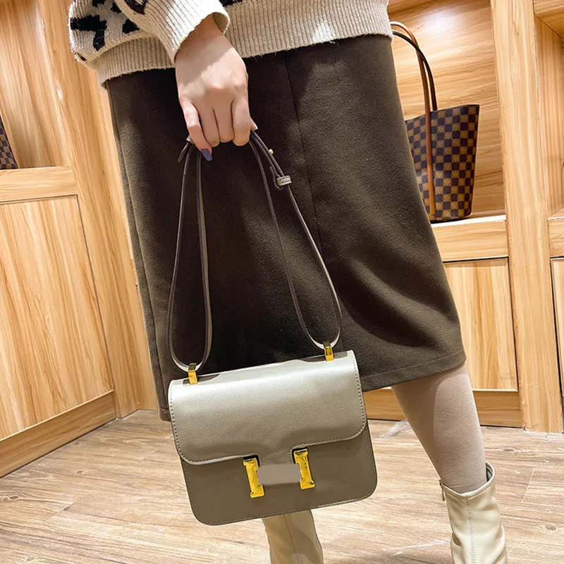 Inspired Constanse Bag Vegan Leather Shoulder Bag for Woman