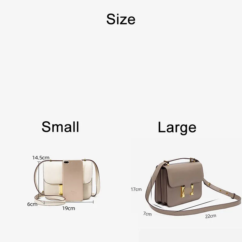 Inspired Constanse Bag Vegan Leather Shoulder Bag for Woman