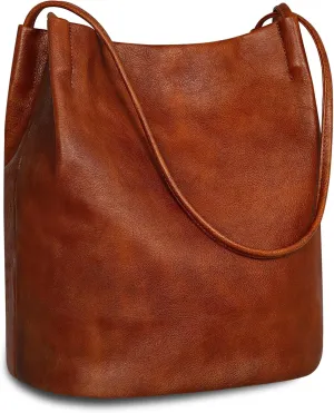 Iswee Soft Leather Purses and Handbags Designer Tote Bag Satchel Handbags Shoulder Purse