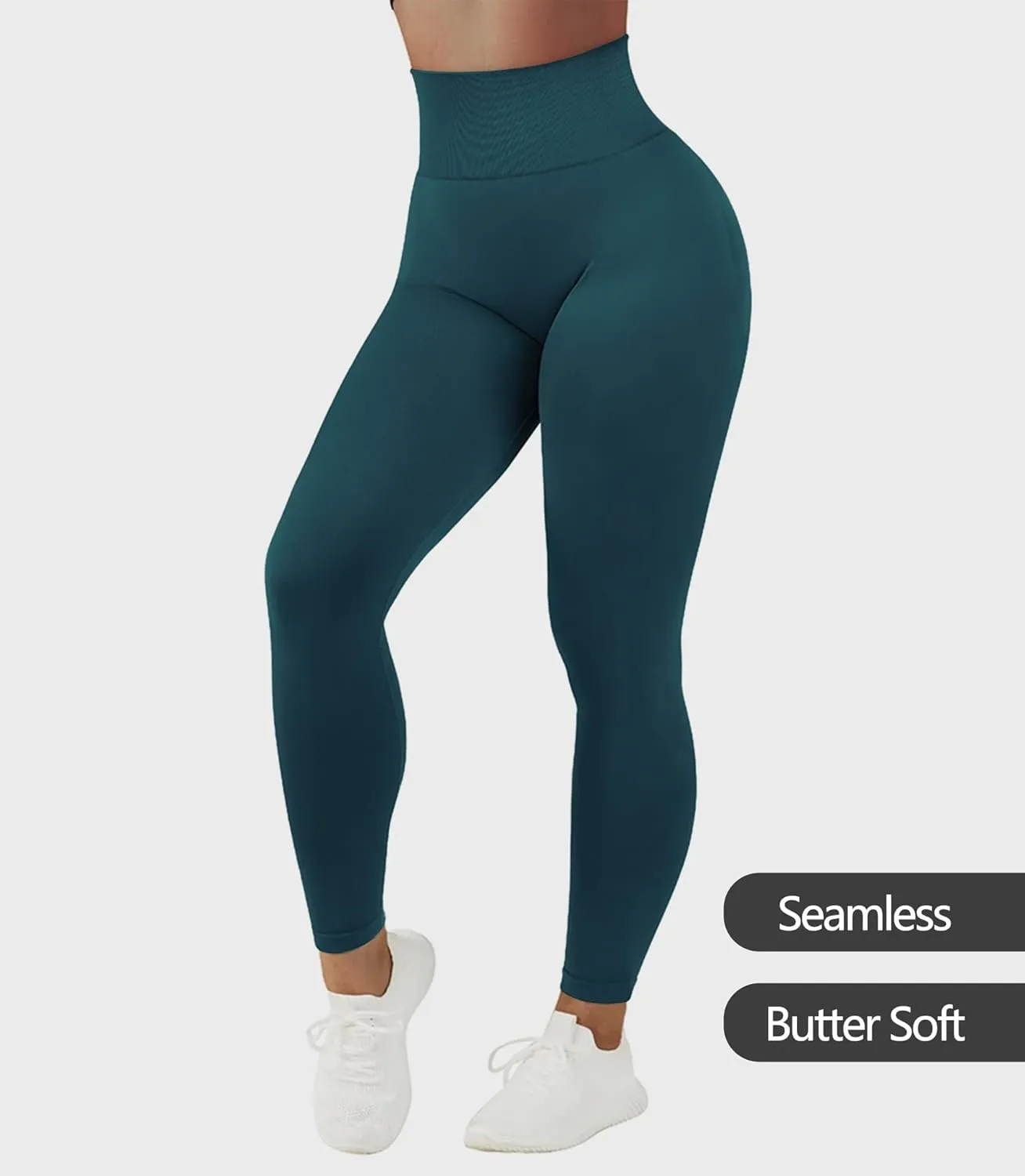 JGS1996 Hidden Scrunch Butt Lifting Leggings for Women Tummy Control High Waisted Workout Gym Seamless Impact Yoga Pants