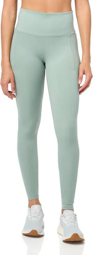 Jockey Women's High Waist Nylon Pocket Full Length Leggings