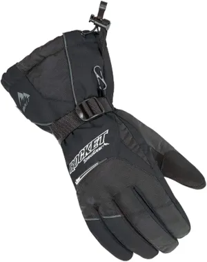 Joe Rocket Storm Men's Snowmobile Gloves - Black/Black/Large