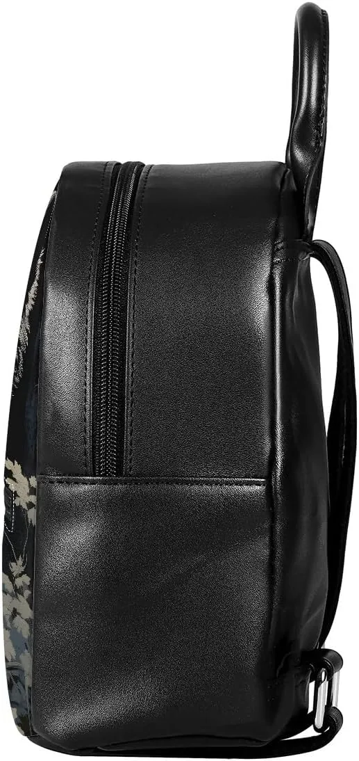 JooMeryer Boys Mens Wolf Printed Cool Mini Backpack Shoulders Bag Travel Shopping Bag Shopping Handbag Tote Book Bags,Anger Wolf