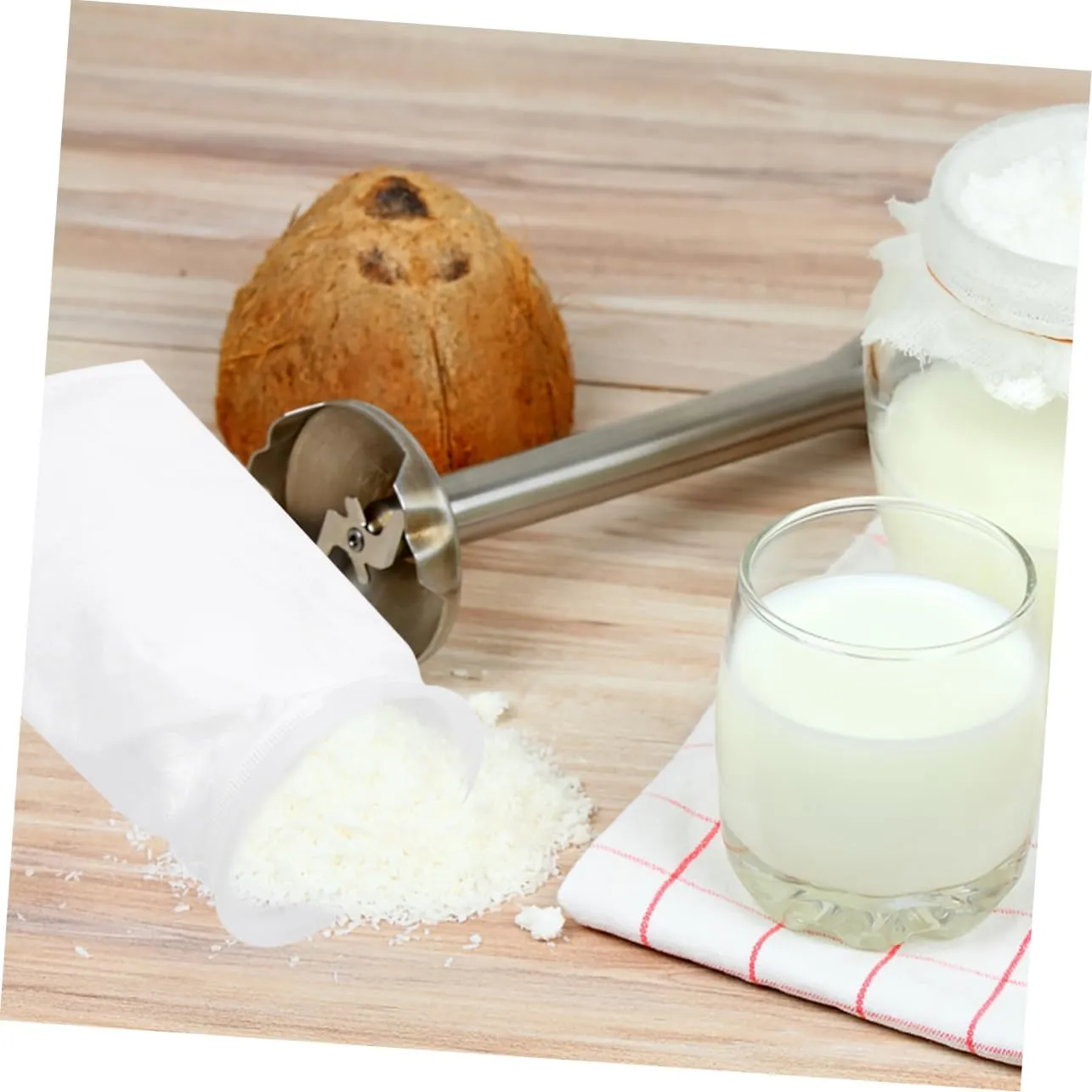 Juice Cloth Strainer Bag Reusable Food Strainer Pouch for Nut Milk Yogurt Cheese Easy to Clean