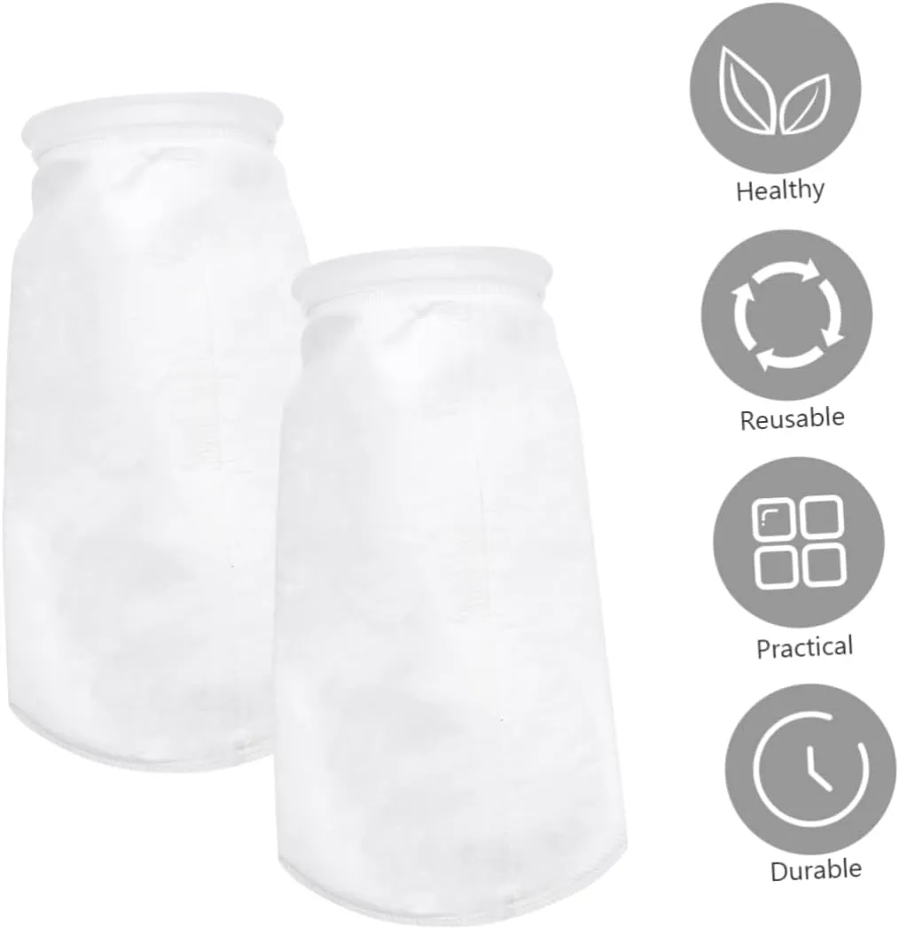 Juice Cloth Strainer Bag Reusable Food Strainer Pouch for Nut Milk Yogurt Cheese Easy to Clean