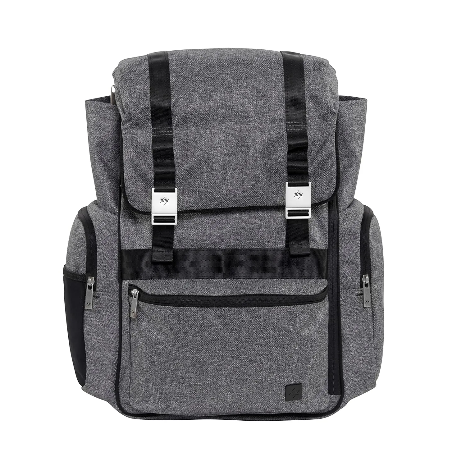 JuJuBe Hatch Durable Traveler/Diaper Dad Bag, XY Collection - Gray Matter