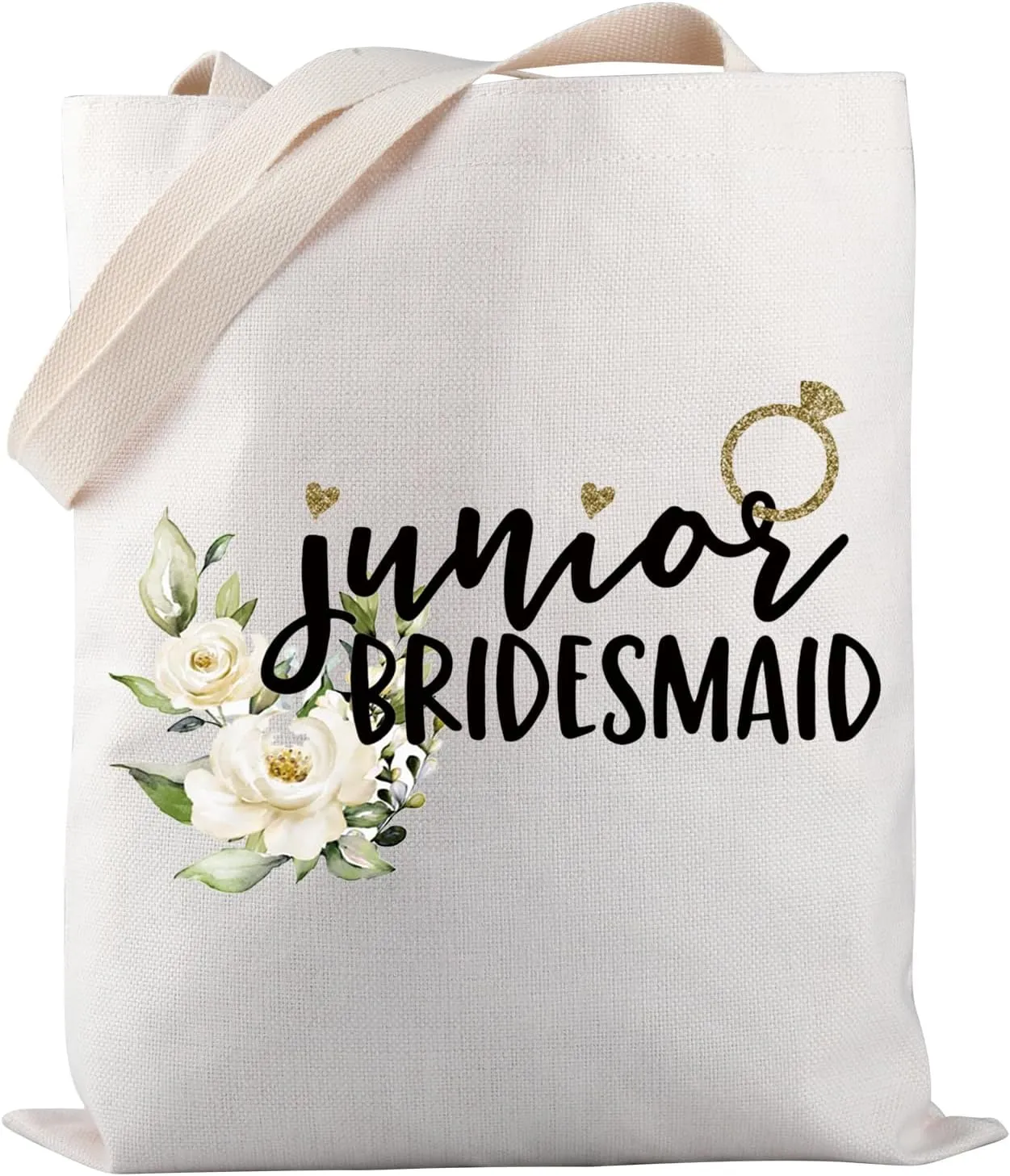 Junior Bridesmaid Proposal Gift - Bridesmaid Wedding Favor Tote & Welcome Bags