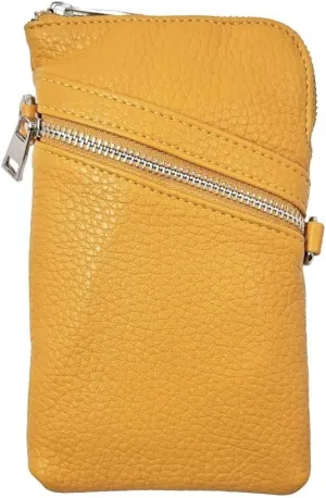 K. Carroll Accessories Carrie Crossbody Vegan Leather Crossbody Bag, Open Front Pocket, Zipper Pocket, RFID Protection