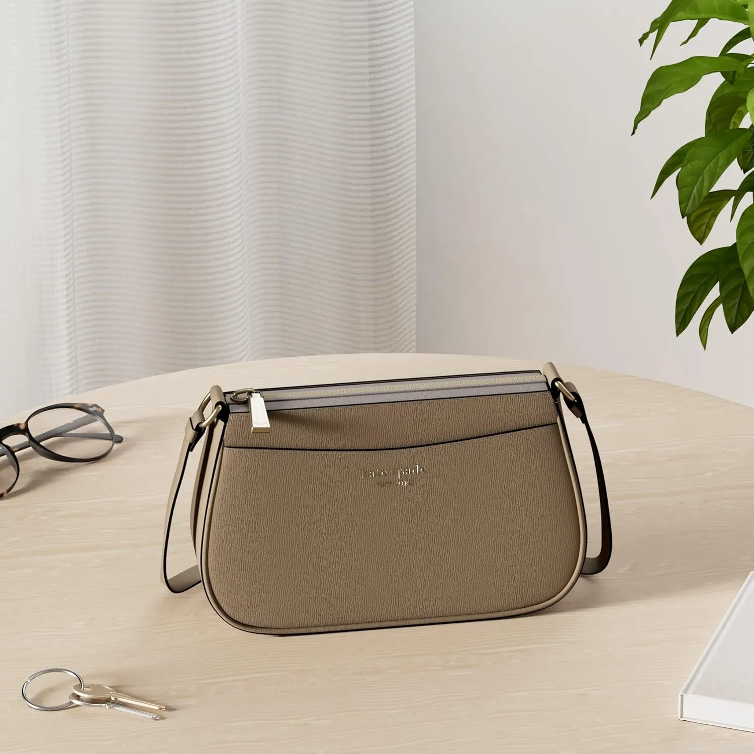 kate spade new york Bleecker Saffiano Leather Small Crossbody Bag