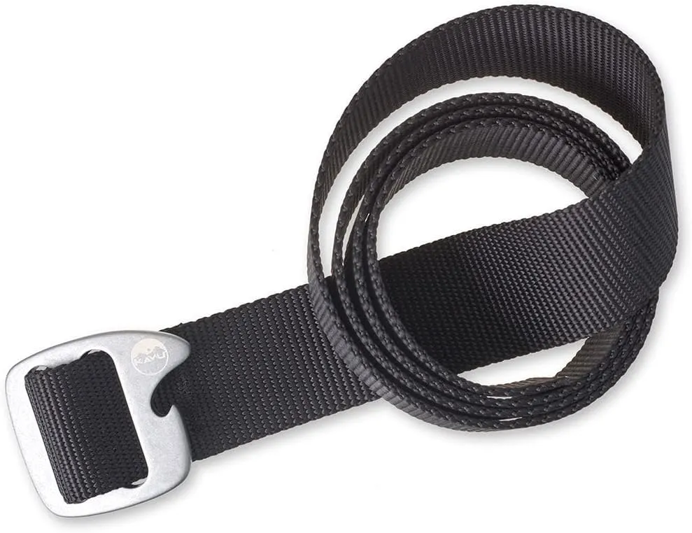 KAVU Beber Belt 1 1/2 Inch Nylon Adjustable Waist With Bottle Opener Buckle - Made in America