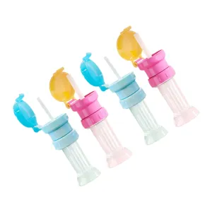 Kids Water Bottle Adapter Straw 4pcs Toddler Straw Caps for Insulated Water Bottles