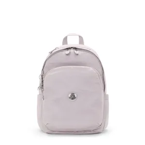 KIPLING-Delia-Medium Backpack-Gleam Silver-I6371-K6G