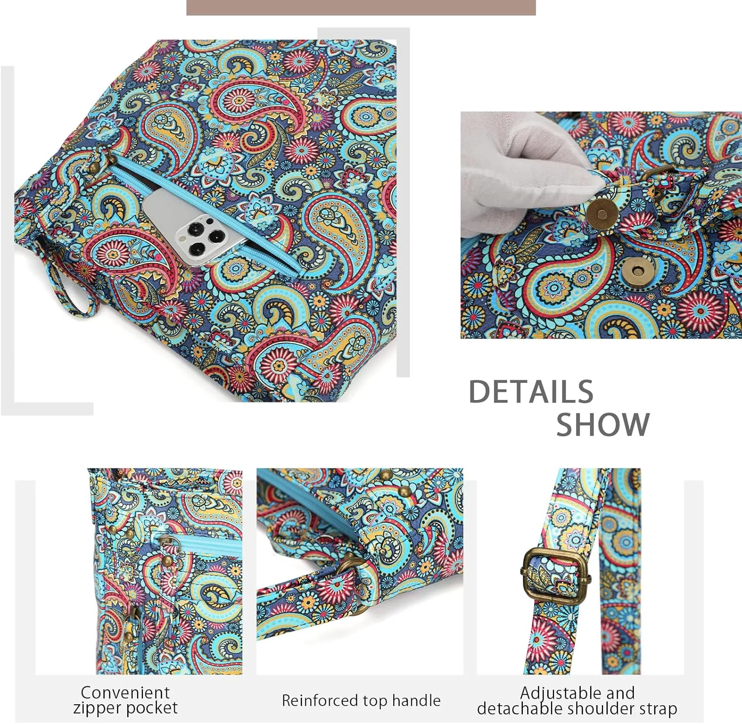 KL928 Crossbody Bags for Women, Multi Pocket Shoulder Bags, Medium PU Leather Cross Body Purses